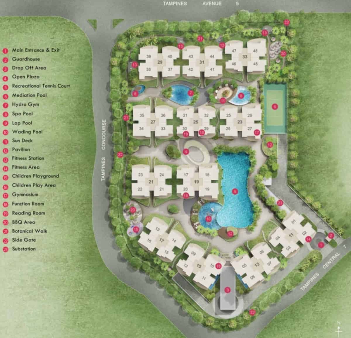 Tampines-Trilliant-Site-Plan-1